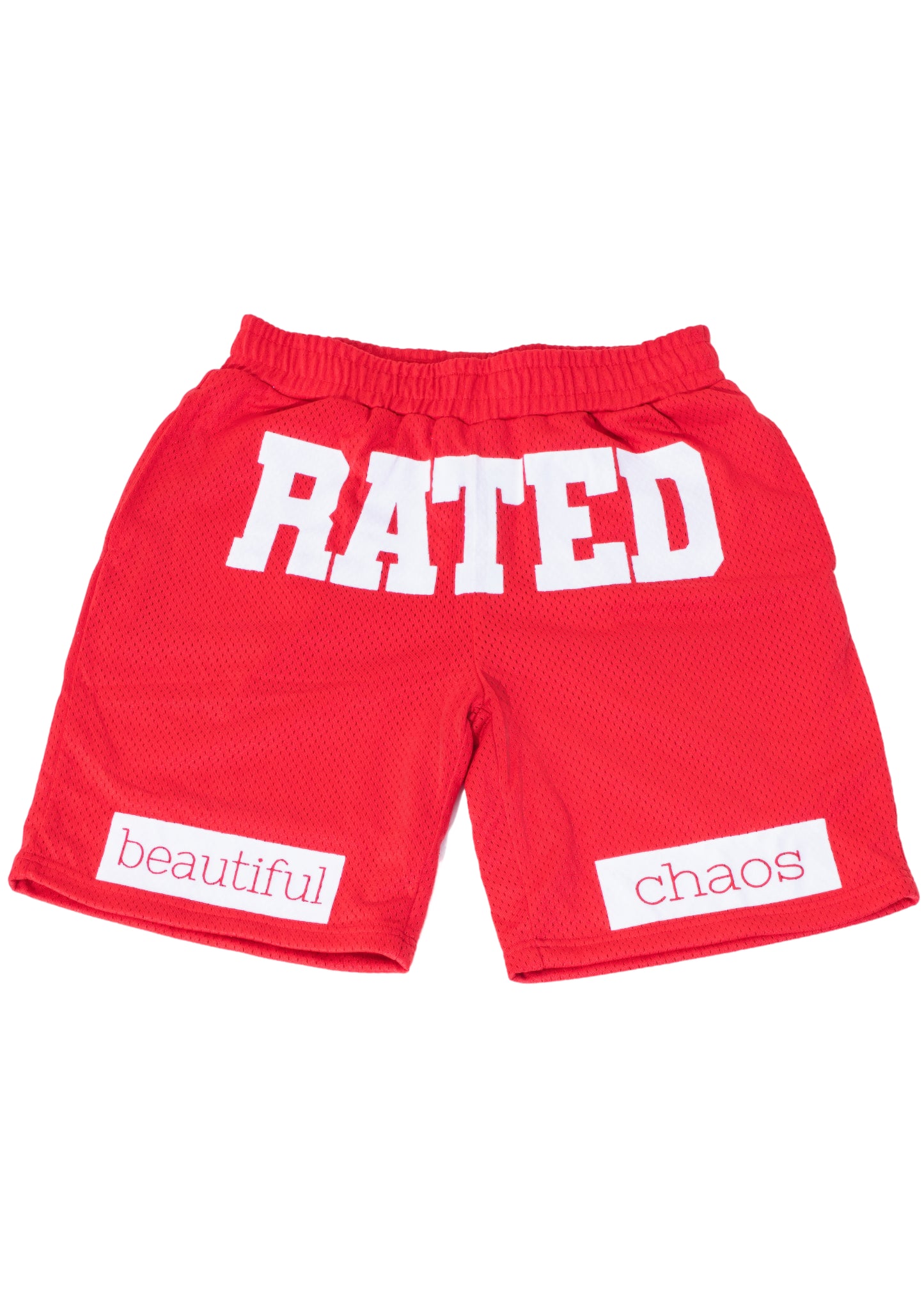 RATED ABLOH SHORTS (RED)