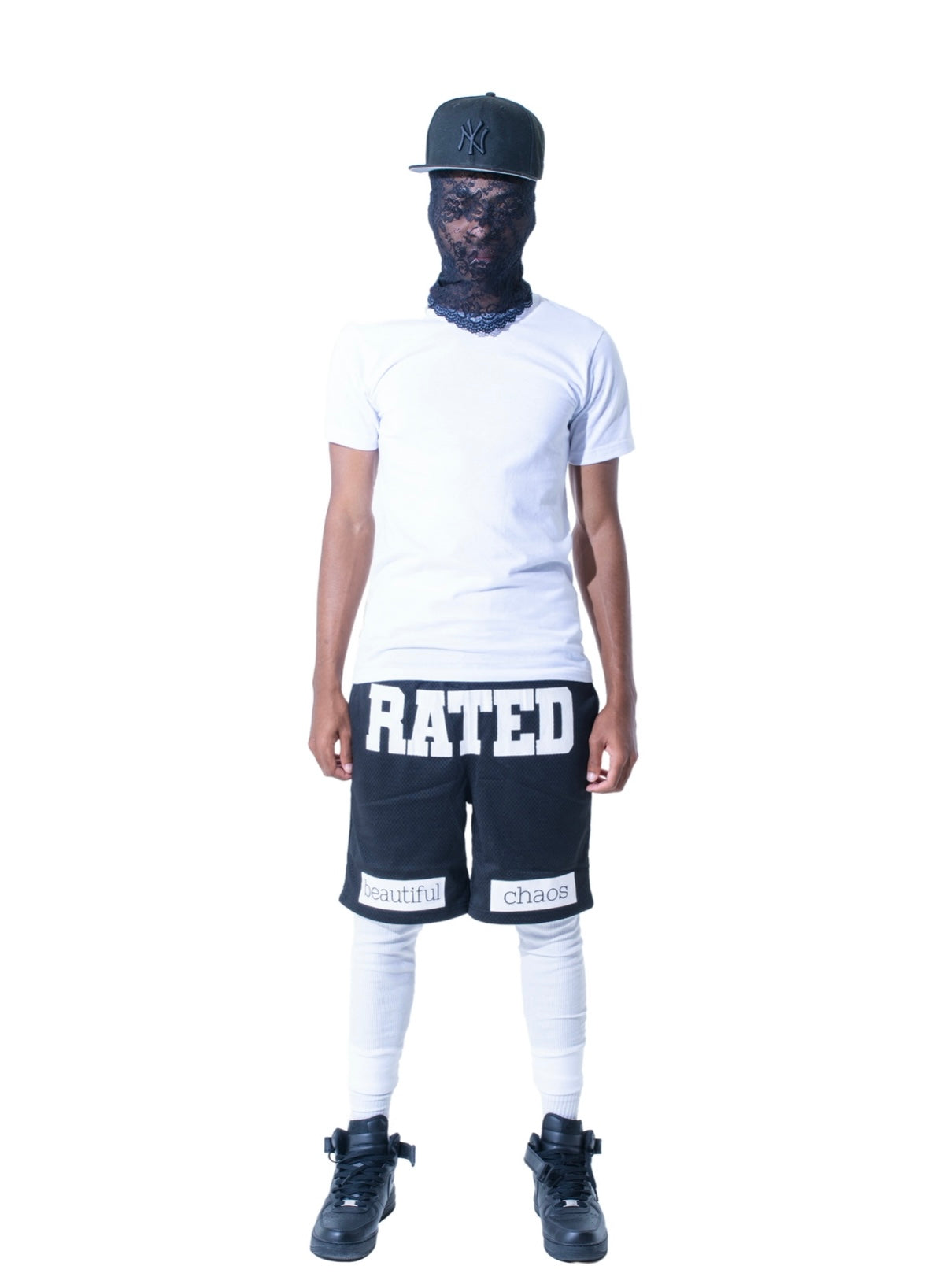 RATED ABLOH SHORTS (BLACK)