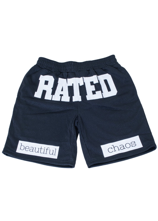 RATED ABLOH SHORTS (BLACK)