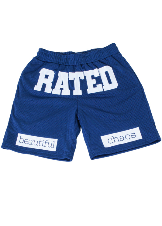 RATED ABLOH SHORTS (NAVY BLUE)